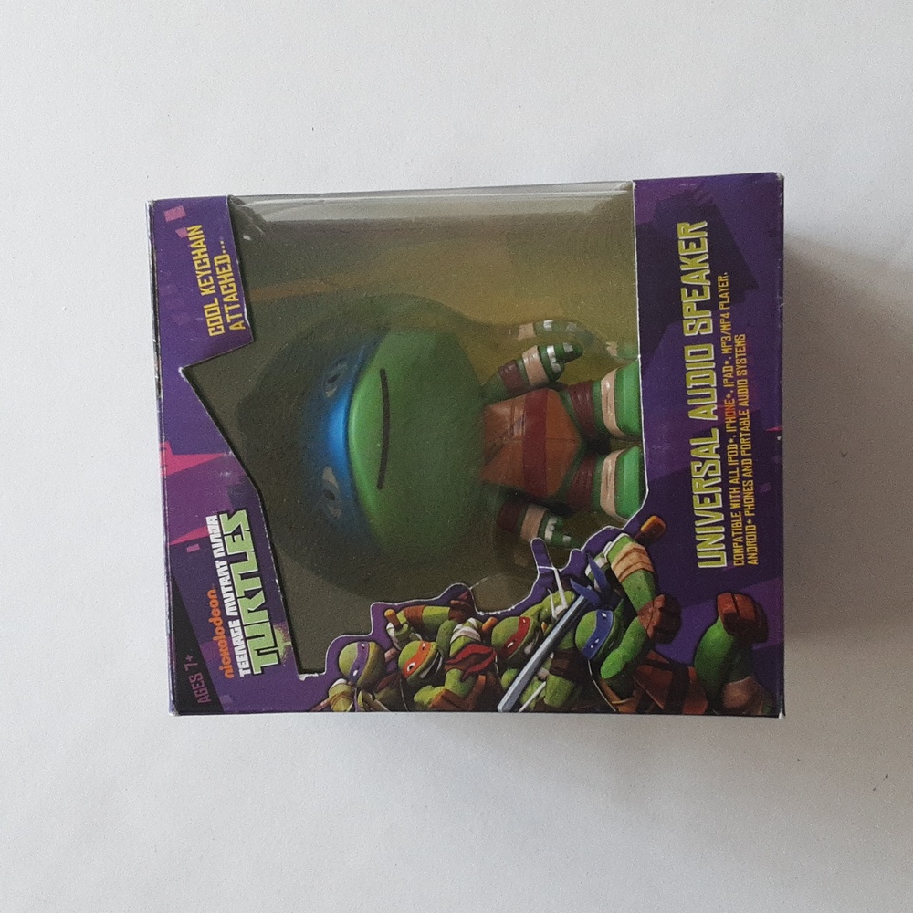 Nickelodeon Teenage Mutant Ninja Turtles Universal Audio Speakers w/ Keychain